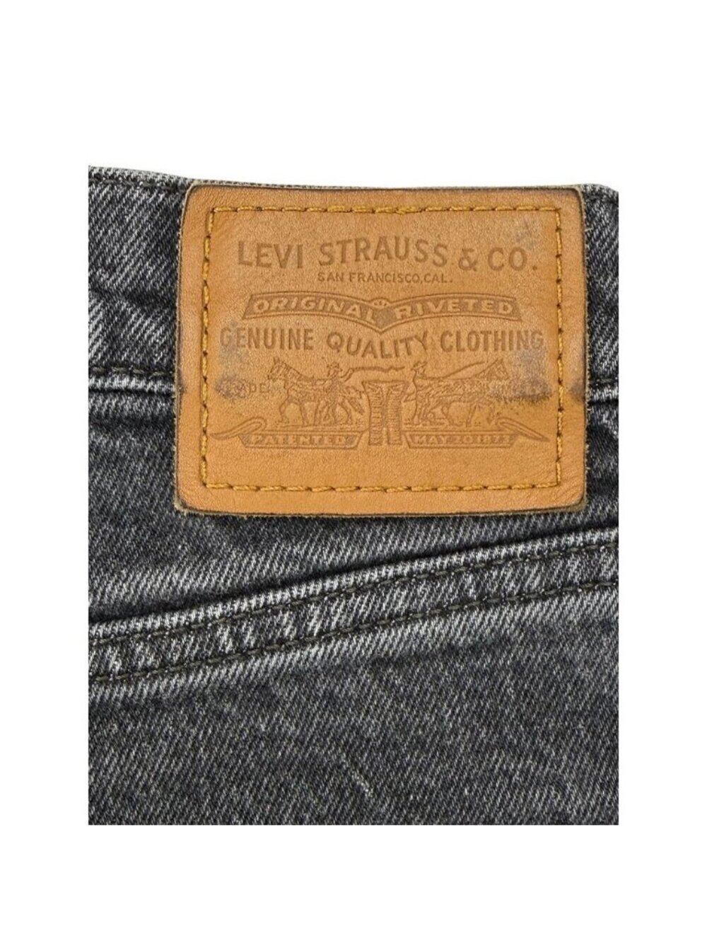Levi’s Premium Ribcage Straight Leg Ankle Jeans Feelin Cagey 26 x 27 - Picture 8 of 9